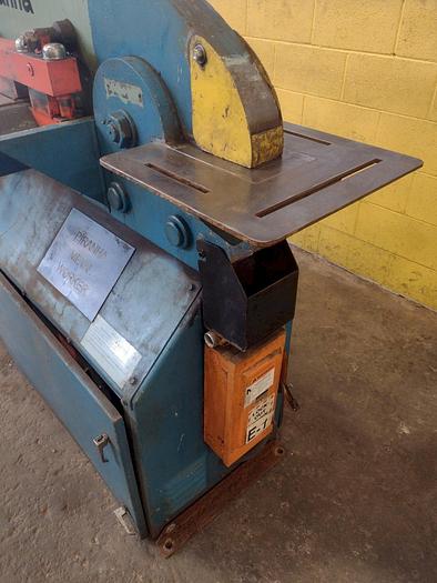 Used 50 TON PIRANHA MODEL #P3 HYDRAULIC IRONWORKER