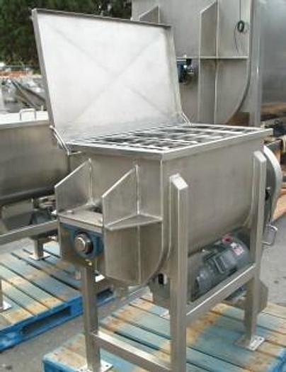 Mixer, Ribbon, 5 CF, 304 S/st, 3 HP, New, Std #H731061