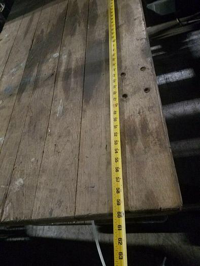 Used 30 x 60 Inch Heavy Duty Platform Truck Cart 1000+ Lbs Capacity Made in USA