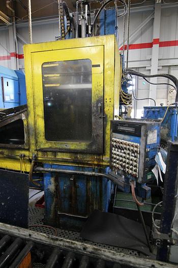 Used APEX 10 TON 42 INCH VERTICAL TABLE UP HYDRAULIC BROACHING MACHINE