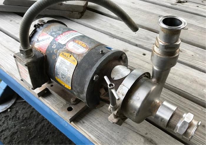 Used Thomsen Sanitary Tri Clamp Centrifugal Pump Model # 42049-EA