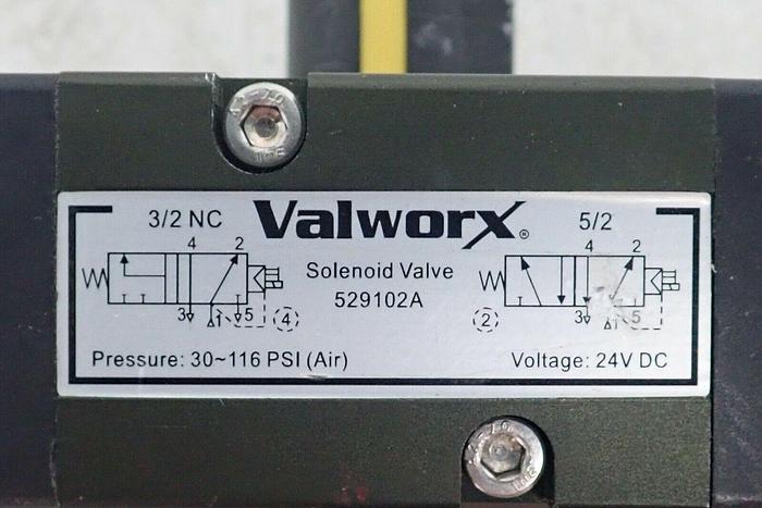 Used Valworx 529102A Solenoid Valve