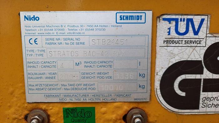 Gebruikt 2003 Nido Stratos B40-42 PAX