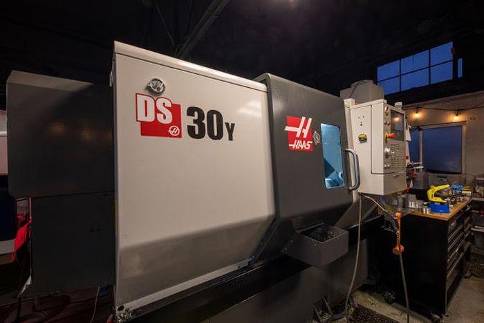 Used 2018 HAAS DS30Y CNC Turning Center With Live Tooling ***Low Hours***