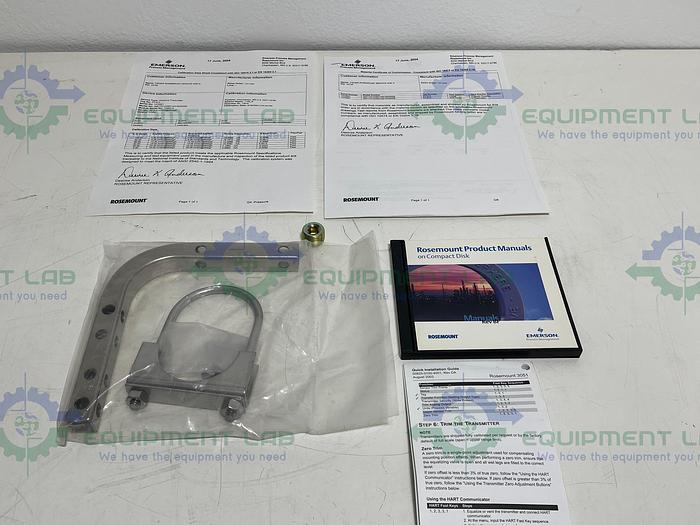 Rosemount  3051 Pressure Transmitter 3051TG1A2B21AS1B4Q4Q8