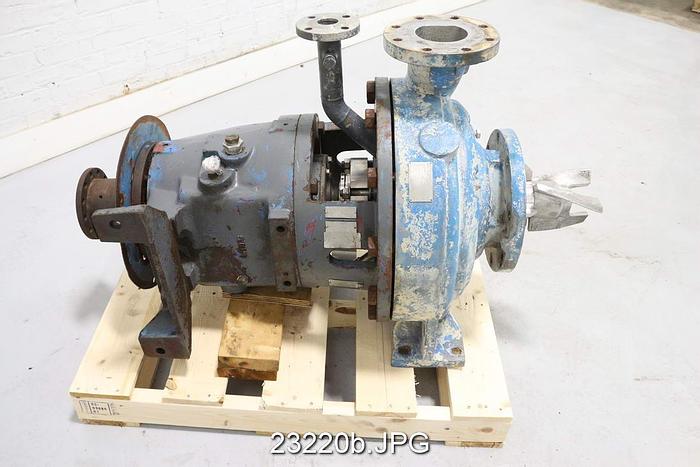 Used Goulds 3500 Pump, Medium Consistency, 4X8X18 #23220