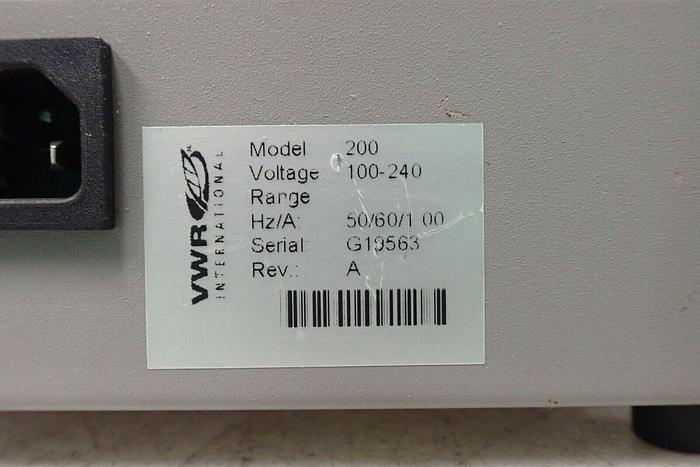 Used VWR Model 200 AccuPower Power Supply
