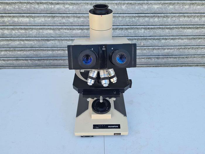 Used Olympus BH-2 Microscope with 5 objectives