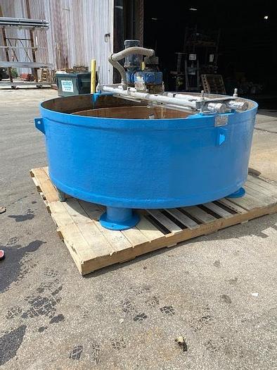 Used AES KADANT 6' DIAMETER GRAVITY STRAINER CARBON FIBER BODY