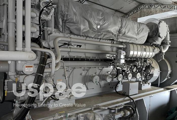 Used 6.6 MW 2011 New Caterpillar C280-8  Diesel Generator Sets