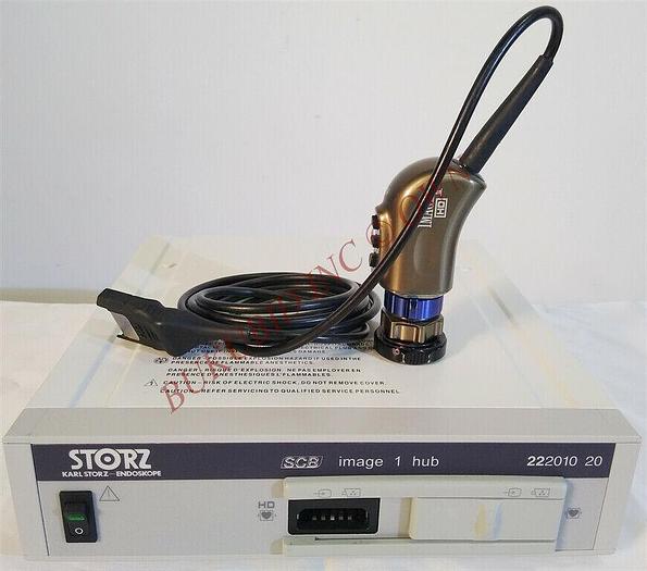 Used Storz 222010 20 Image 1 HUB HD Camera Console & Storz Image 1 HD H3 Camera Head