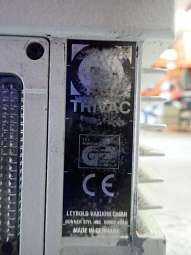 Used Leybold Type S25B TriVac Rotary Vane Vacuum Pump with AEG Motor