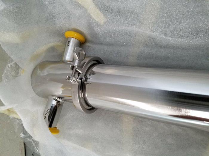 ABC Filter Housing Stainless Steel Pharmaceutical 150 PSIG fv @ 300F