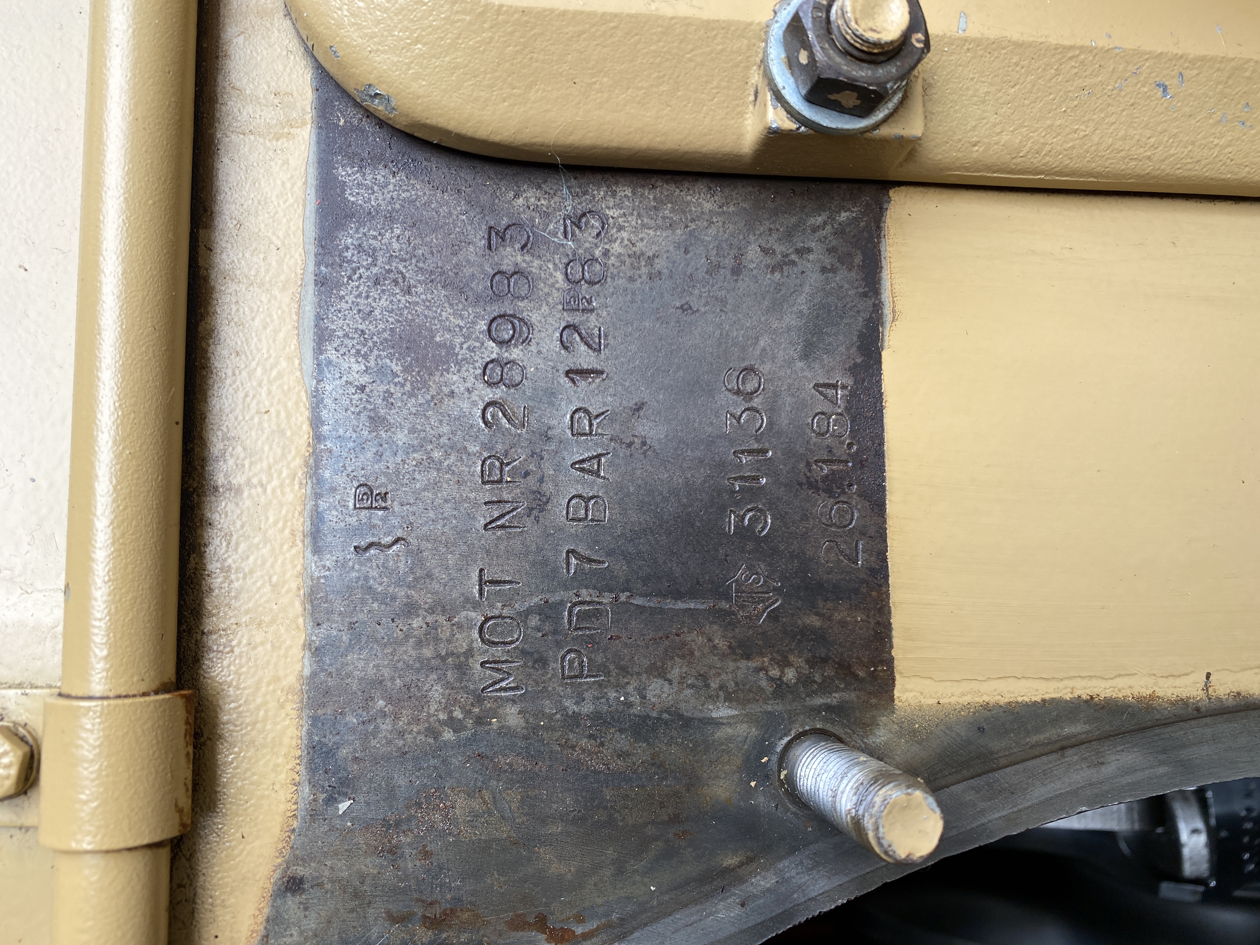 Used MAK 6M282 GEN.SET 1210 KVA