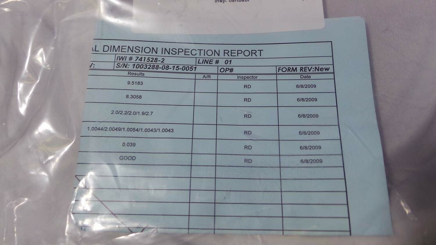 Used Applied Materials 715-011531-011 Lam aluminum anodized Cover