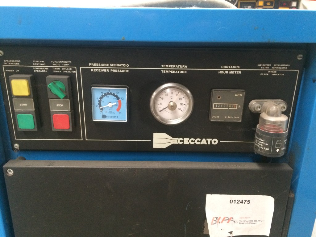 Usato Compressore marca Ceccato da 20 HP