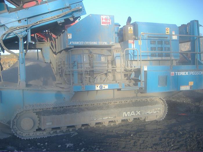Used Terex Pegson 1000 Maxtrack cone crusher