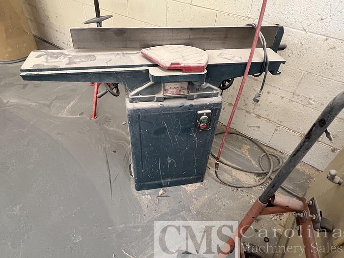 Used Small Millwork Shop Drill Press, Blum Press, Sander, Boring Machines, Pallet Racking