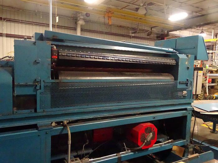 Used 62" (1.60M) MAXSON SDFK ROTARY KNIFE SHEETER 11" - 40" CUT OFF 300 FPM