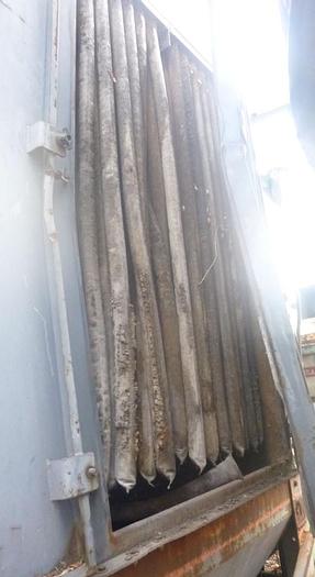 Used Dust Collector, Baghouse, 1,500 SF, C/st, 15 Hp, FABRI-Pulse #S743536