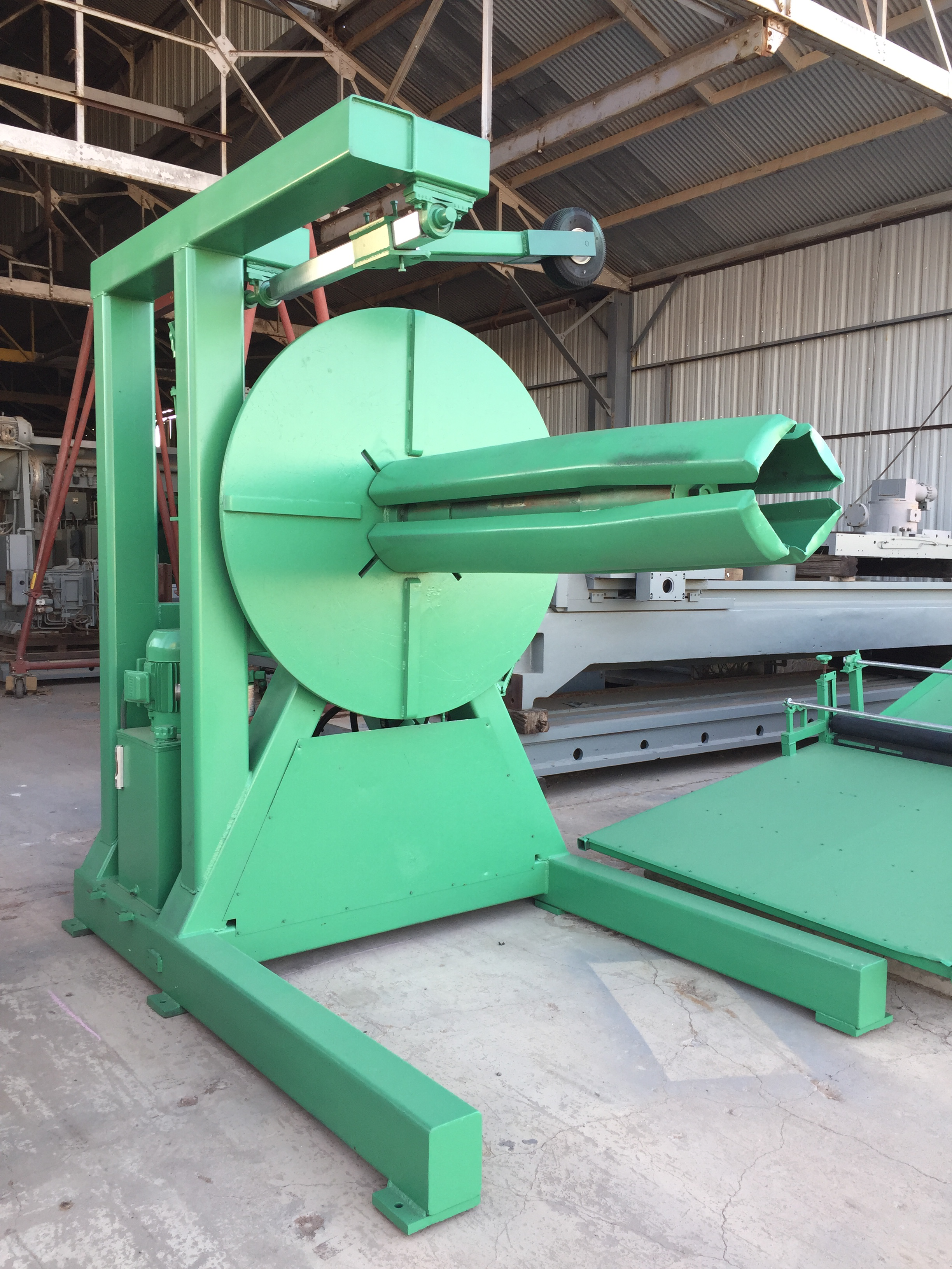 Used 60” x 16 Ga. Engel Blank-it Cut-To-Length Line