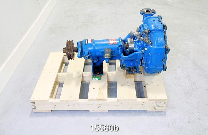 Used Goulds JC Slurry Pump, 1-1/2 X 2 X 14, 14" Impeller, 35 Gpm, 140 Ft. Head #15560