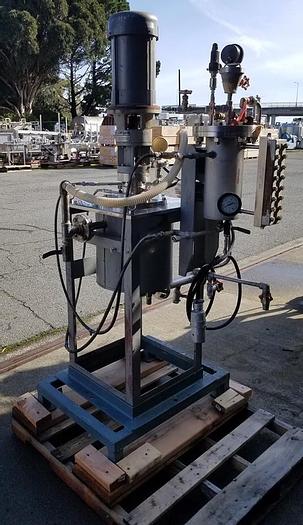 Used Mixer, High Shear, 5 HP, S/st, Batch, Tokushu Kika Kogyo #S742704