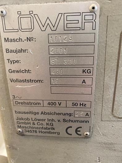 Used 2001 Jakob Loewer ST 300 Heavy Duty Dry Grinding Machine
