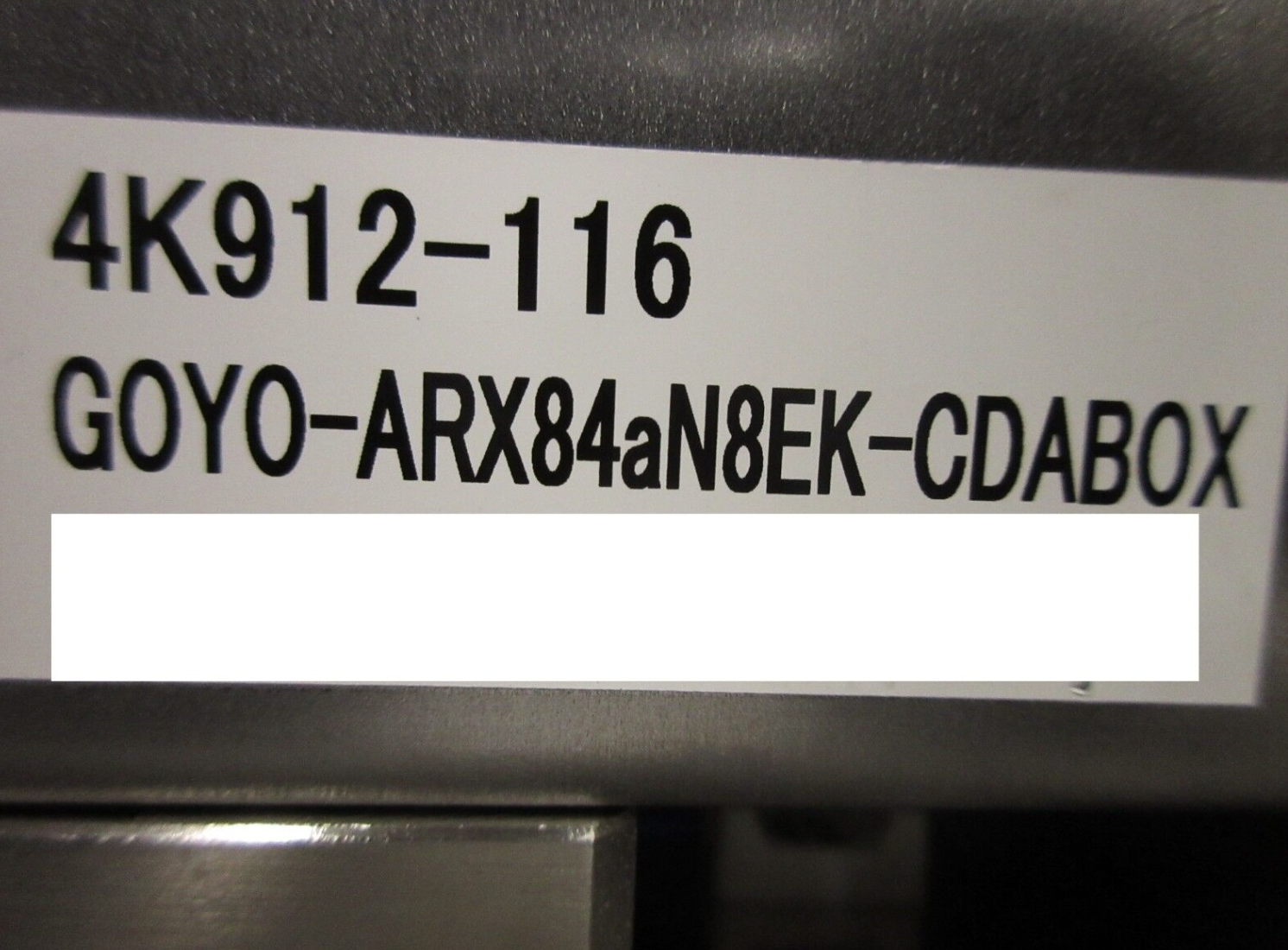 Used Nikon 4K912-116 Amplifier GOYO-ARX84aN8EK-CDABOX NSR-S620D ArF Used Working