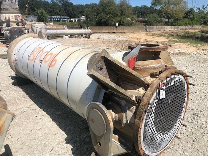Used Used Southern Heat Exchanger Corp.  Approximately 1220 sq ft. 316L stainless steel shell and tube heat exchanger