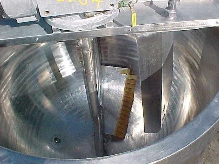 Used 300 GALLON GROEN KETTLE SINGLE MOTION – S/S – JACKETED