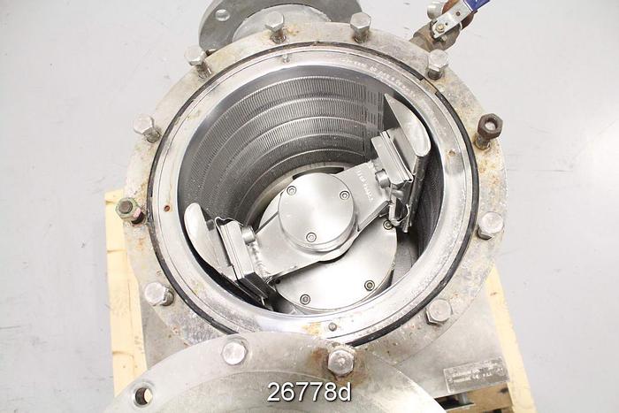 Used Bird AXIGUARD 1 Axiguard Pressure Screen, 800 Rpm, 0.010" Slotted Screen Basket #26778