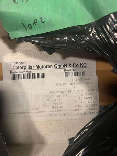 Mak 6M25C marine propulsion engine unused with spares and certificates.