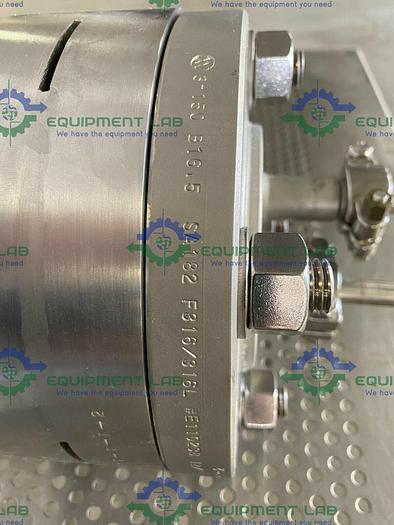 Used Allegheny Bradford  Stainless Steel Shell and Tube Heat Exchanger 6.3 Sq. Ft