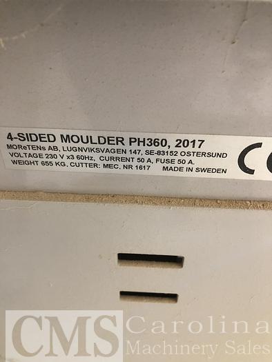 Used 2017 Logosol PH360 Planer Moulder