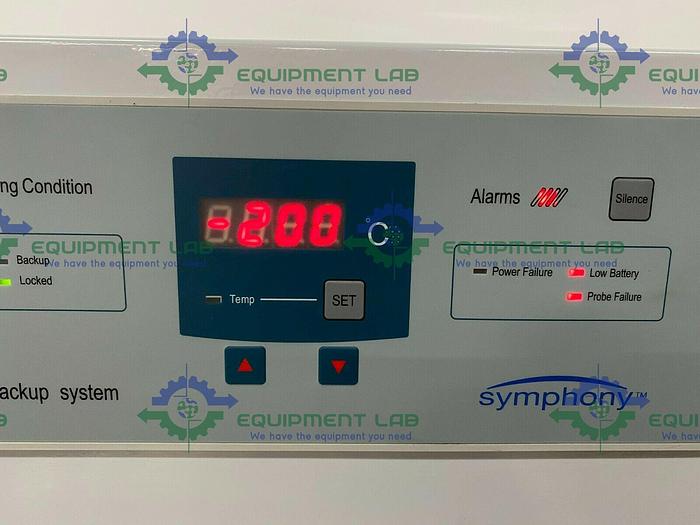 Used VWR Symphony Haier HBX-I LCO2 Backup Refrigeration System 120V