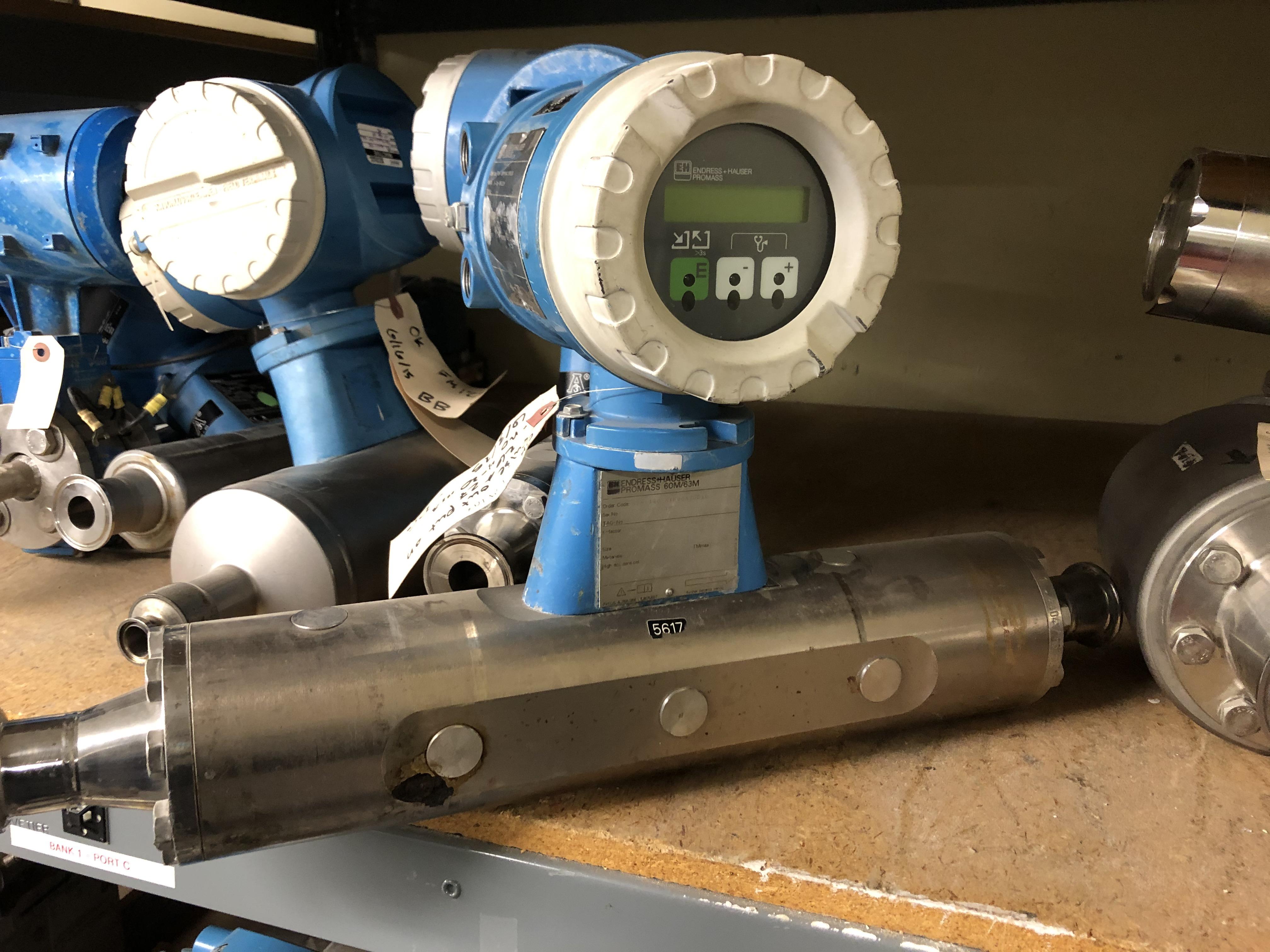 Used ENDRESS &amp; HAUSER PROMASS 63M FLOW METER