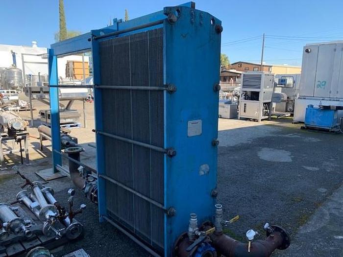 Used 2007 Tranter SuperChange GXD Series Plate Heat Exchanger GXD-091-H-5-NP-340