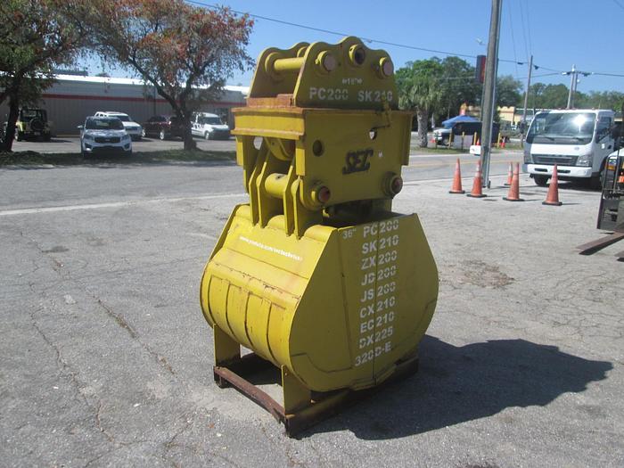 Used New 36" SEC Clam Shell Grapple Bucket
