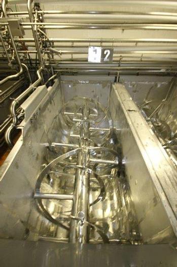 Used 250 CU. FT. RIBBON BLENDER - S/S - 75 HP