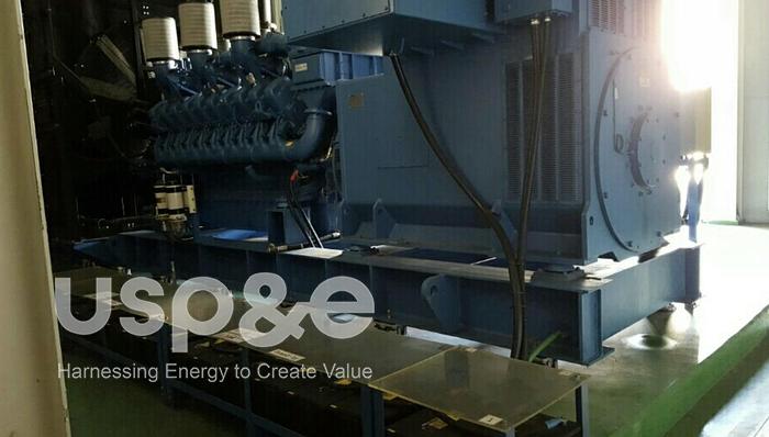 2.5 MW 2011 New MTU 20V4000G43 Diesel Generator Sets