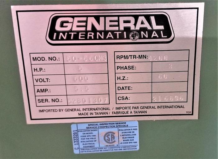 Used 2007 *SOLD* Sliding Table Saw - General 50560M3