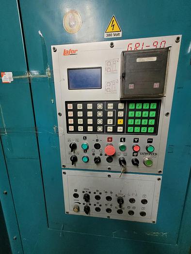 Used Raising machine LAFER GRI90 year 1997 working width 2200 mm