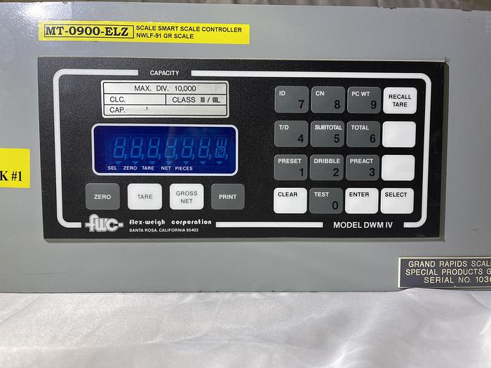 Used FWC Flex Weight Corporation. DWM IV