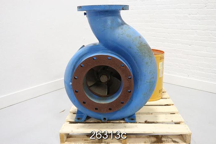 Used Goulds 3180 Goulds 3180, 10X12X16, Impeller Diameter 386X344, 7266 Gpm @ 138 Ft Head, 1800 Rpm, On Base, New #26313