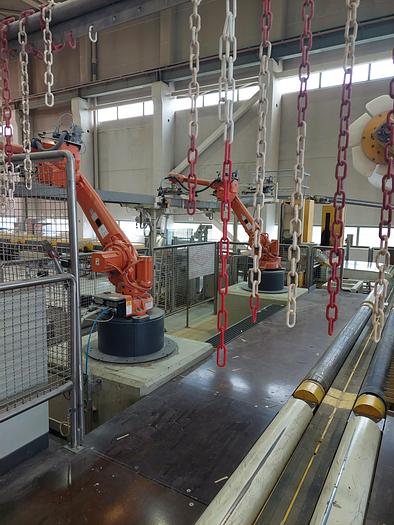 Gebraucht Roll packing line - LAMB