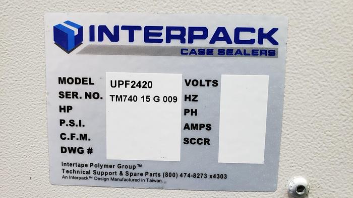 Used Interpack Box/Case Erector
