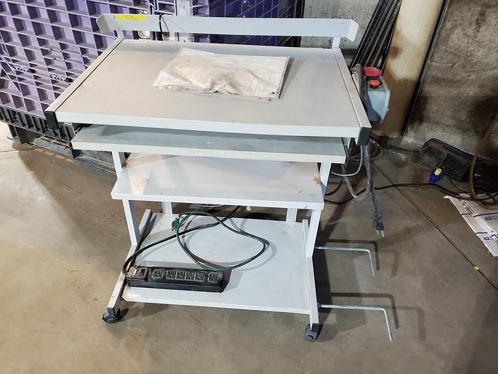 Used Rolling carrier for SCXI units w/channel board & DAW System Configuration manual