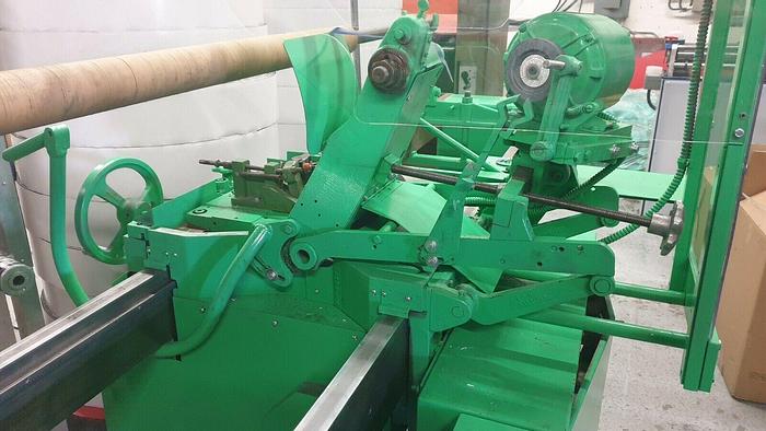 Used 85" LEVER MODEL 500 SINGLE KNIFE BOLONEY CUTTER W/ MISTER 14" DIAMETER