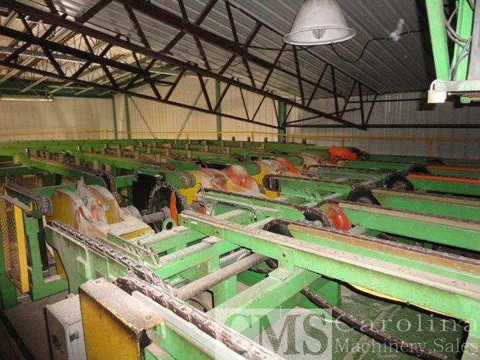 Used 2001 Autolog Sorter & Trim Saw